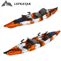 double seat 2 person kayak for fishing wholesale plastic kayak LLDPE